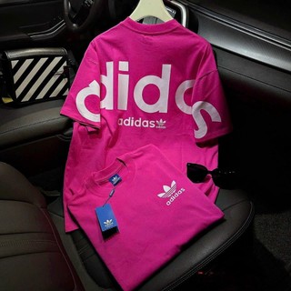 Sét bộ áo thun form rộng tay lỡ in chữ hiệu a đi đát to vòng sau lưng cực hot , chất coton khô mềm mịn