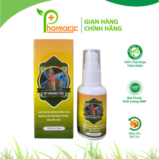 Xịt Xoa Bóp KHANG THỌ Chính Hãng 30ml, Hỗ Trợ Giảm Nhanh Cơn Đau Xương Khớp