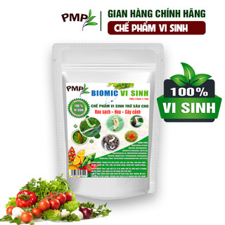 Chế phẩm Vi Sinh Biomic PMP phòng và bảo vệ bộ lá cho cây trồng, rau sạch, hoa, cây cảnh