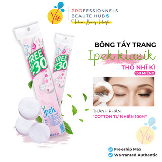 Bông tẩy trang ipek 150 miếng - Bông tẩy trang ipek klasik cotton pads