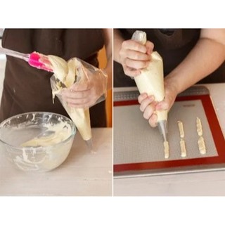 Túi Bắt Kem In Hình nilon dai, mặt sần, hàng Cao Cấp
