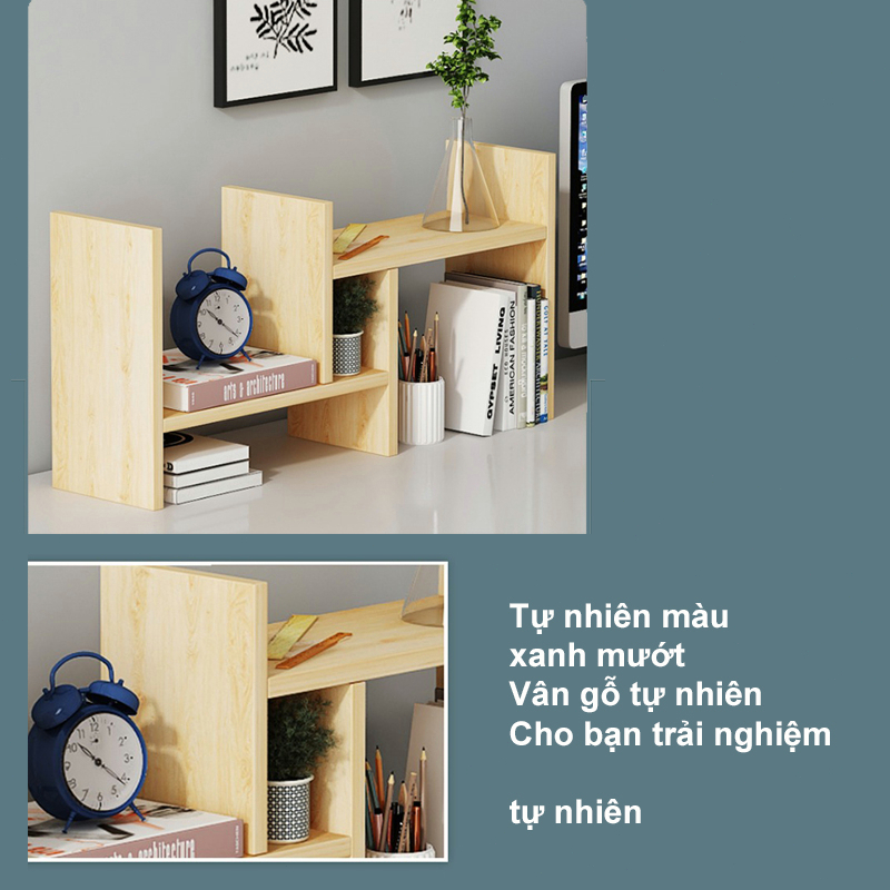 Bali Kệ Sách Gỗ Để Bàn Năng Điều Chỉnh Được Kích Thước Để Sách Đồ Dùng Cá Nhân Bằng Decor Bàn Làm Việc Bàn Học | BigBuy360 - bigbuy360.vn