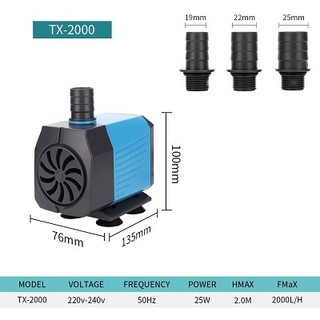Máy bơm TX 2000 dùng cho bể cá cảnh