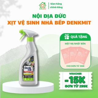Chai tẩy rửa đa năng tẩy dầu mỡ nhà bếp denkmit xịt vệ sinh bếp từ