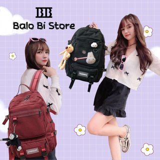 Balo ulzzang Đi Học Đi Chơi Nam Nữ Thời Trang Hàn Quốc Yiletao Nhiều Ngăn Tiện Dụng