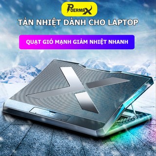 Tản nhiệt laptop trang bị 6 quạt tản nhiệt làm mát toàn diện, tiếng ồn thấp – Poermax P3
