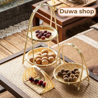 Mẹt tre tầng  Duwa thương hiệu Tre Làng kích thước đa dạng