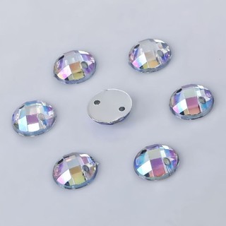 Đá Kết Ánh Cừ AB Tròn Đính Kết Trang Phục