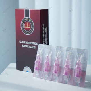 Kim đạn máy pen, kim pen robinson hồng - hộp 20 cây
