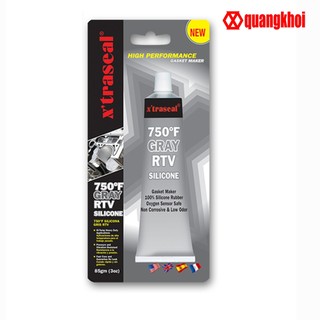 Keo Silicone chịu nhiệt X'traseal 750F Gray RTV Silicone 85gr