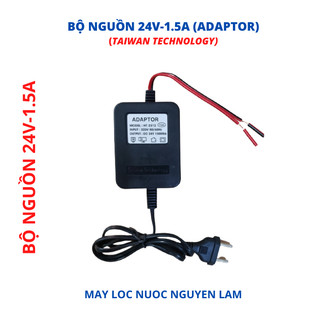 Bộ nguồn adaptor 24v-1.5a - dùng cho bơm máy lọc nước ro