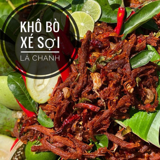 1kg khô bò xé lá chanh tươi mềm