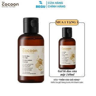 Gel rửa mặt bí đao cocoon 140ml
