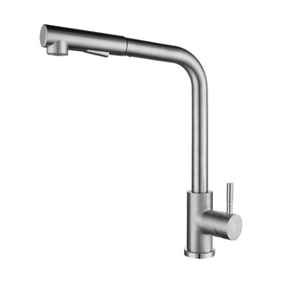Vòi rửa bát nóng lạnh cao cấp rút dây inox 304