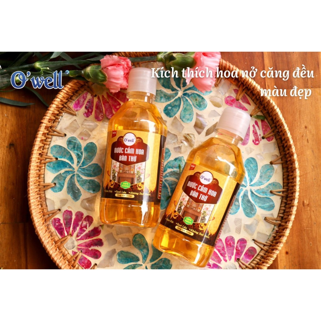 NƯỚC CẮM HOA OWELL CHAI 350ML