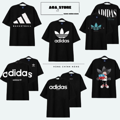 Áo Thun ADIDAS Nam Nữ , Mẫu Mới Áo Thun Unisex Nam Nữ Form Rộng 100% Cotton Cao Cấp Hot Trend 2024 ACA_STORE