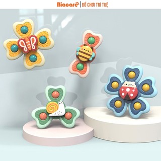 Con quay spinner hình côn trùng vui nhộn kích thích giác quan cho bé