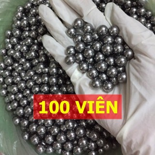 100 viên Bi Sắt trục Xe Đạp Đủ Kích Cỡ 6.35mm - 7mm - 7,5mm - 8mm