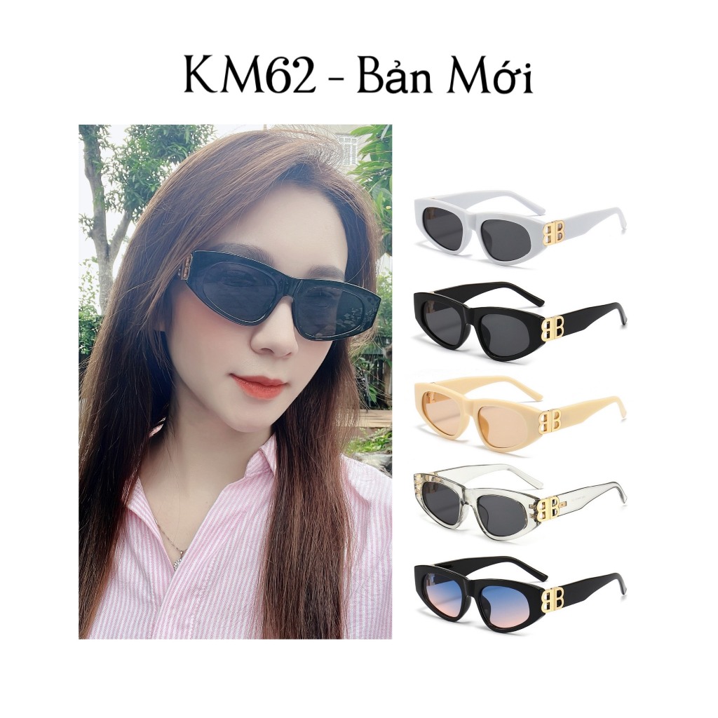 Kính mắt Daily  Mắt Kính Râm chống tia UV cực ngầu-KM62
