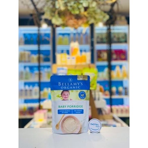 Bột cháo ngũ cốc yến mạch hữu cơ Bellamy's Organic - 5th (125g)
