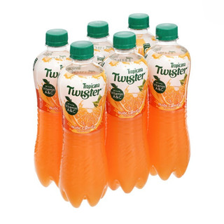 Lốc 6 chai nước cam ép Twister 455ml