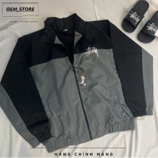 Áo Khoác Gió, áo Khoác STUSSY Nam Nữ, Chất Dù Cao Cấp 2 Lớp Siêu Dày Dặn, Phối Màu Siêu Đẹp Chuẩn Form GEM_STORE 487