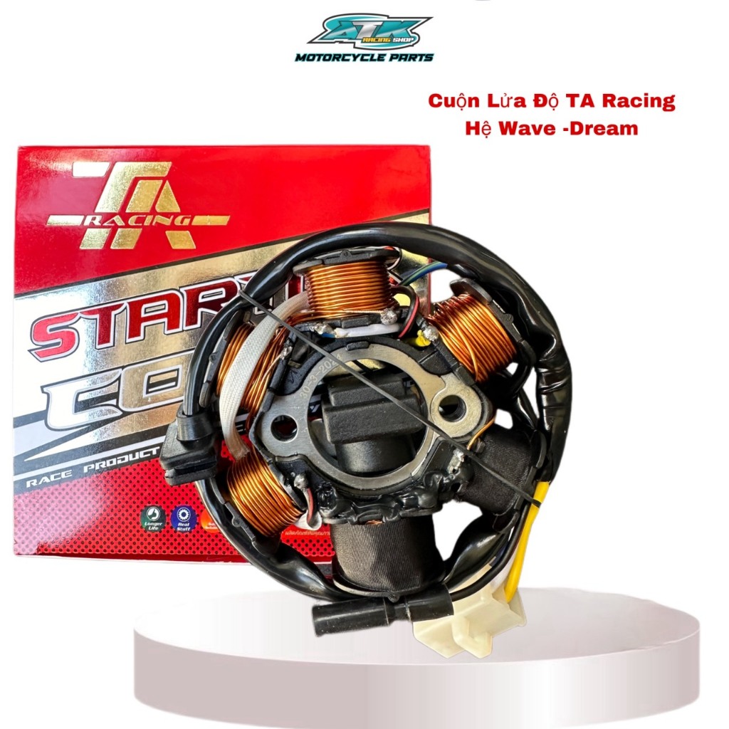 Cuộn Lửa Độ Xe Wave - Dream Hiệu TA Racing Lửa 6 Cục Phụ Tùng