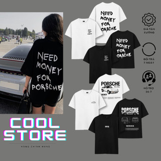 Áo thun PORSCHER mẫu mới 2024 , chất cotton 100 % dày dặn , cao cấp , tag mác đầy đủ COOL STORE