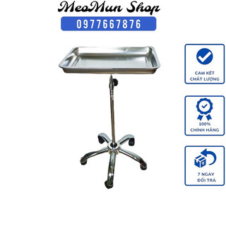 Xe đẩy y tế chất liệu inox bàn tít y tế, bàn tít phẫu thuật, kệ mazo - chất liệu inox