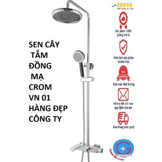 Sen cây tắm nóng lạnh cao cấp đồng mạ crom korea - boss car vn 01 | sen cây tắm | sen tắm| hàng đẹp công ty