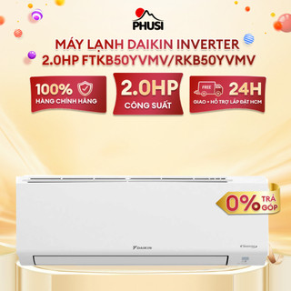 Ftkb50yvmv máy lạnh daikin inverter 2.0hp ftkb50yvmv/rkb50yvmv