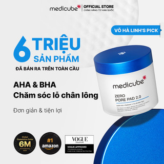Toner pad không lỗ chân lông MEDICUBE ZERO PORE PAD 2.0 155g