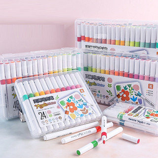  Hộp 60 Bút Màu Acrylic Marker Màu Sắc Tươi Sáng Đa Dạng Cao Cấp Vẽ Lên Mọi Bề Mặt Thỏa Sức Sáng Tạo 89001 Lamon Store 