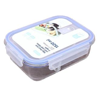Hộp cơm thủy tinh chữ nhật 3 ngăn 1040ml,1520ml Inochi Nikko Nhật Bản.