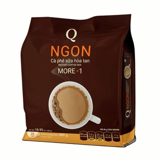Cà phê sữa Ngon Trần Quang bịch lớn