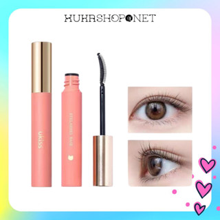 Mascara Ukiss Eyelashes Base chống thấm nước lâu trôi đầu cọ mảnh chuốt dài và cong mi