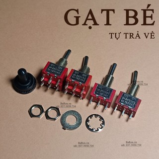 Công tắc gạt 6 chân, 3 chân tự trả về