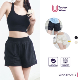 Quần đùi thể thao nữ Gina Short Today U Wear co giãn thoáng mát