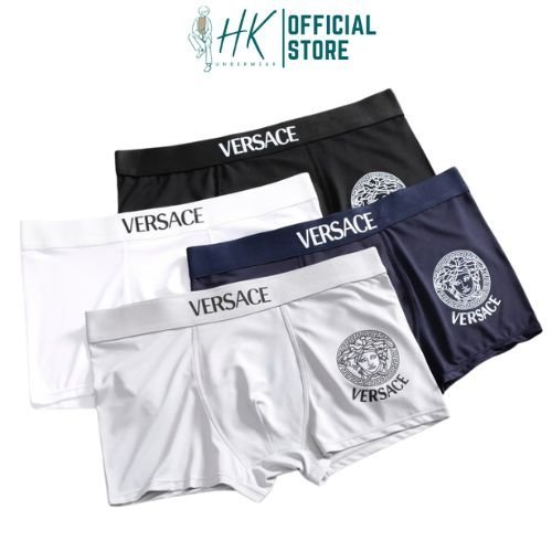 Quần Lót Nam Boxer Co Dãn, Quần Sịp Nam Boxer Cao Cấp Combo 4 Cái.