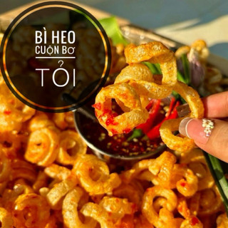 500g bì heo cuộn bơ tỏi