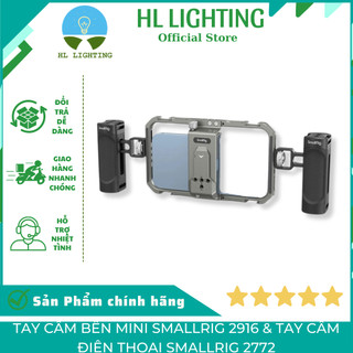 Tay cầm bên mini smallrig 2916 & tay cầm điện thoại smallrig 2772 - đa năng, tiện ích hl lighting
