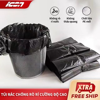 Túi rác, túi rác màu đen, túi rác cường độ cao, túi rác chống rò rỉ, túi rác rẻ tiền.