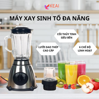 Máy xay sinh tố đa năng kenwood, máy xay thịt cá hoa quả đa năng công suất lớn 850w, máy xay công nghiệp x539
