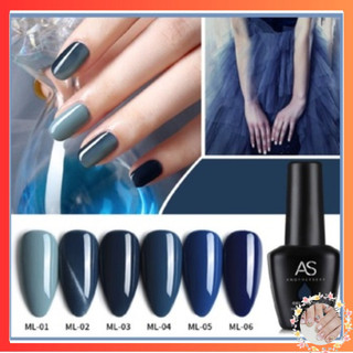 Sơn gel as màu xanh mã ml 15ml