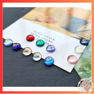 Đá mắt mèo nhũ trang trí móng túi 10 viên 4,5mm
