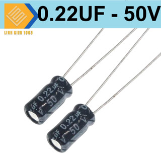 Tụ 0.22uf 50v tụ hóa 0.22uf50v