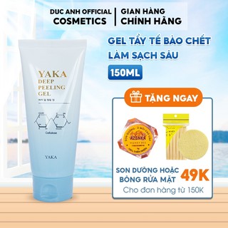Gel tẩy tế bào chết, tẩy da chết  chống lão hóa da siêu sạch  YAKA Deep Peeling Gel 150ml - DA75
