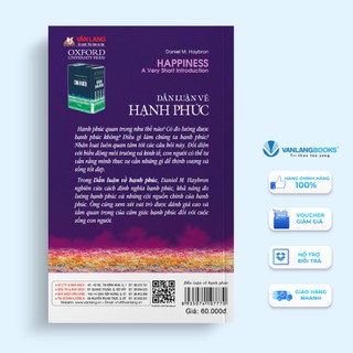 Sách Dẫn Luận Về Hạnh Phúc - Văn Lang