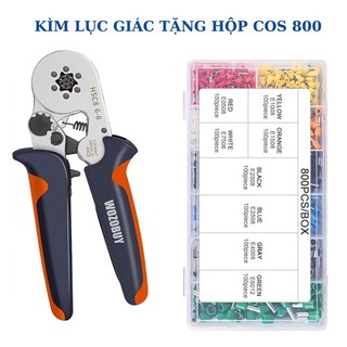 Bộ kìm cos lục giác - kìm bấm cos 6 cạnh - kìm bấm cos