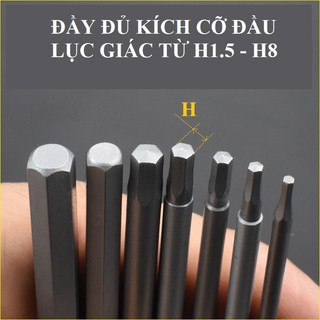 SV Mũi vặn vít lục giác chuôi cánh bướm